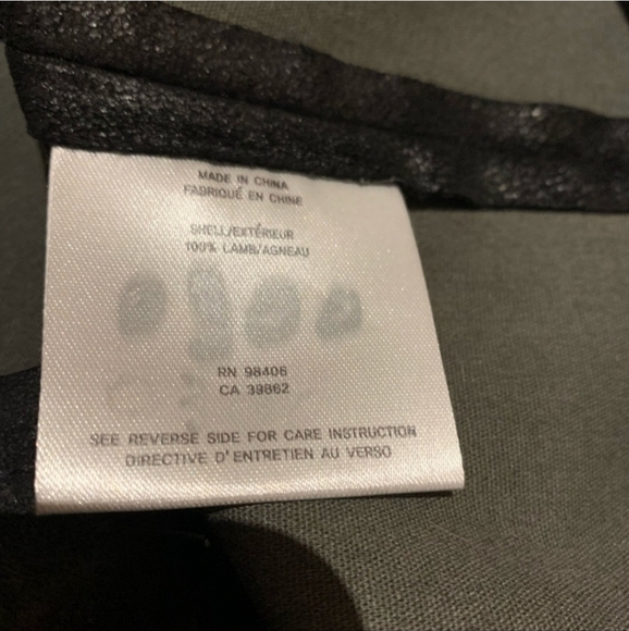 Theory lamb leather skirts midi size 2 - Picture 5 of 8